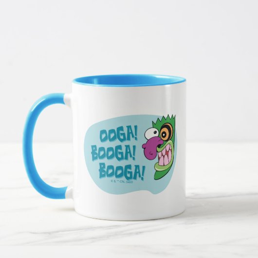 Courage des feigen Hundes | Ooga Booga Booga! Tasse (Links)