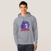 Courage des feigen Hundes | Schattengrafik Hoodie (Vorne ganz)