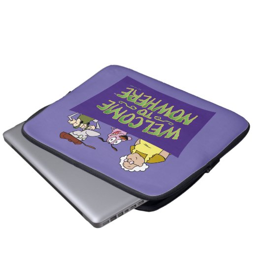 Courage des feigen Hundes | Willkommen in Nirgendw Laptopschutzhülle (Vorne Knopf)