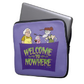 Courage des feigen Hundes | Willkommen in Nirgendw Laptopschutzhülle (Vorderseite Links)