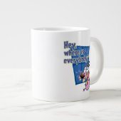 Courage des feigen Hundes | Wo sind alle? Jumbo-Tasse (Vorderseite Rechts)