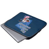 Courage des feigen Hundes | Wo sind alle? Laptopschutzhülle (Vorne Knopf)