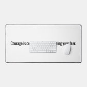 Courage Desk Mat Schreibtischunterlage (Tastatur & Maus)