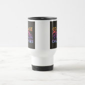 "Courage Faces Challenges" Reisecoffee Mug Reisebecher (Mittel)