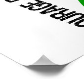 Courage Faith Hope 5 Psychische Gesundheit Poster (Ecke)