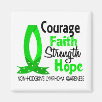 Courage Faith Strength Hope Non-Hodgkin's Lymphoma