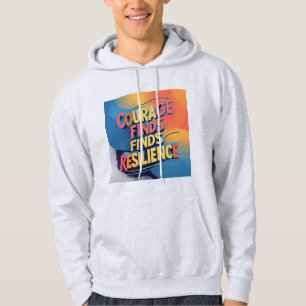 Courage findet Widerstandskraft: Dynamische Inspir Hoodie