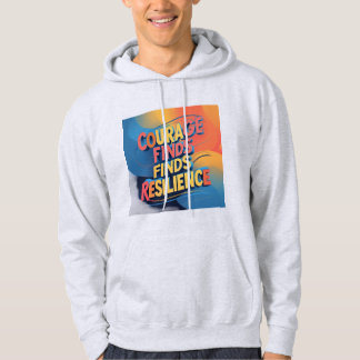 Courage findet Widerstandskraft: Dynamische Inspir Hoodie