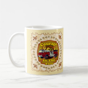 Courage Fireruck Tasse
