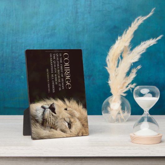 Courage Fotoplatte (Seite)