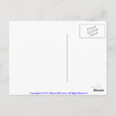 Courage Graffiti Postcard Postkarte (Rückseite)