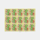 Courage Heart Word Art Soft Fleece Leder (Vorderseite (Horizontal))