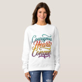 Courage Hearts Conquer Sweatshirt (Vorne ganz)