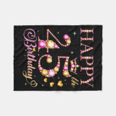 Courage In Unity _ Heart Disease Awareness Fleecedecke (Vorderseite (Horizontal))