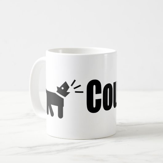 Courage Kaffeetasse (Vorderseite Links)