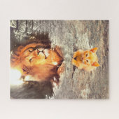 Courage Kitty Puzzle (Horizontal)