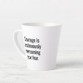 Courage Latte Tasse (Linke Ecke)