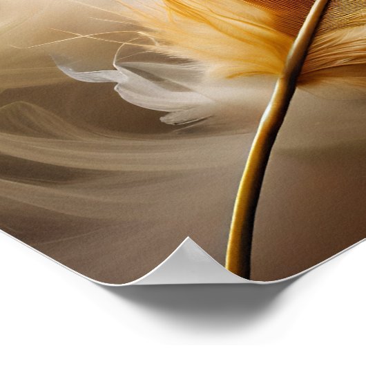 Courage, liebe Herzen Poster (Ecke)