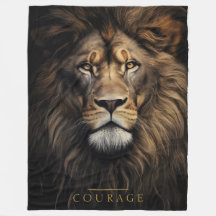 Courage Lion Portrait