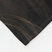 Courage Lion Portrait Fleecedecke (Ecke)