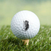 Courage Löwe Künstlerisch Minimal- Golfball (Insitu T-Shirt)