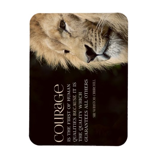 Courage Magnet (Vertikal)