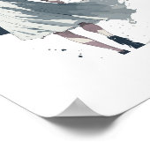 Courage Motivierend Art Poster (Ecke)