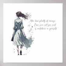 Courage Motivierend Art