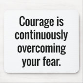 Courage Mouse Pad Mousepad (Vorne)