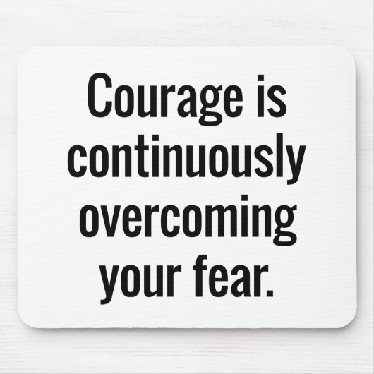 Courage Mouse Pad Mousepad (Vorne)