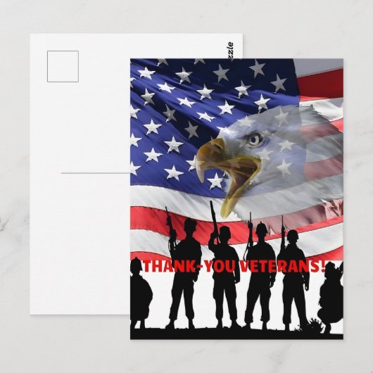 Courage, Opferbereitschaft und Service 2025 Postkarte (Vorne/Hinten)