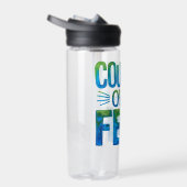 Courage over fear trinkflasche (Rechts)