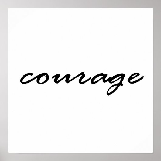Courage Poster (Vorne)