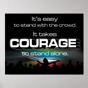 Courage Poster