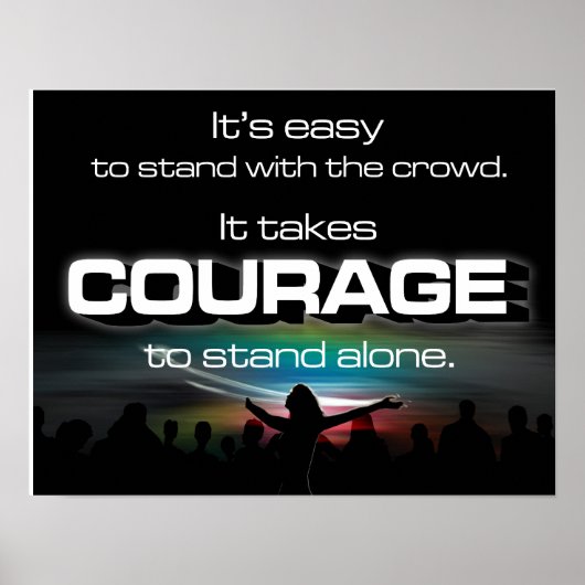 Courage Poster (Vorne)