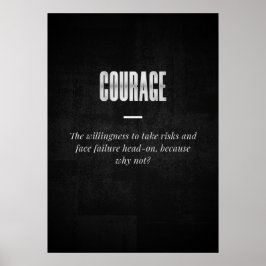 Courage Poster