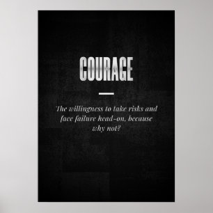 Courage Poster