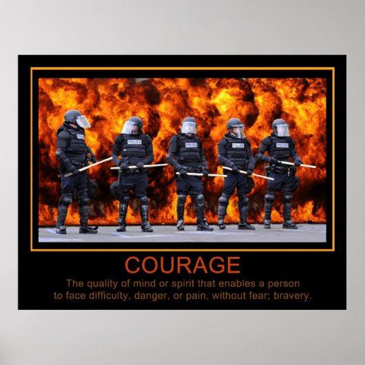 Courage Poster (Vorne)
