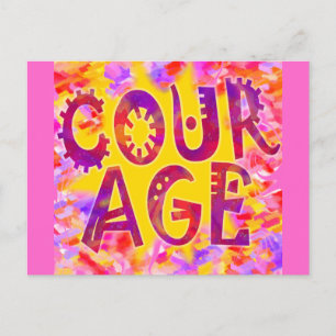 Courage Postkarte
