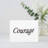 Courage Postkarte (Stehend Vorderseite)