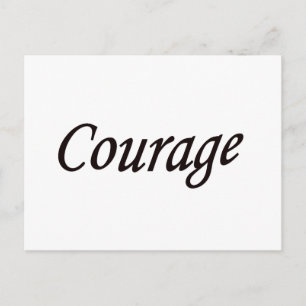 Courage Postkarte