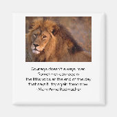 Courage Roar Magnet (Vorne)