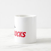"Courage...Rocks" Tasse (Mittel)