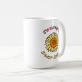 Courage Sehr geehrte Herz-Tasse Kaffeetasse (VorderseiteRechts)