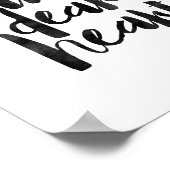 Courage Sehr herzlich Poster (Ecke)