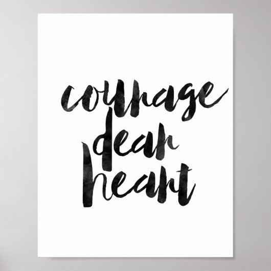 Courage Sehr herzlich Poster (Vorne)