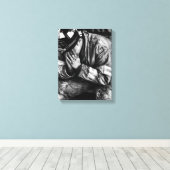 Courage Stretched Leinwand (Insitu (Holzboden))