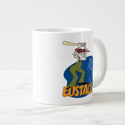 Courage the Cowardly Dog Eustace Graphic Jumbo-Tasse (Vorderseite Rechts)