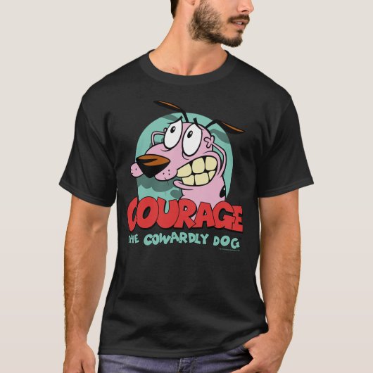 Courage the Cowardly Dog Scardy Dog T-Shirt (Vorderseite)