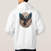 Courage Transcends Grenzen Hoodie (Rückseite)